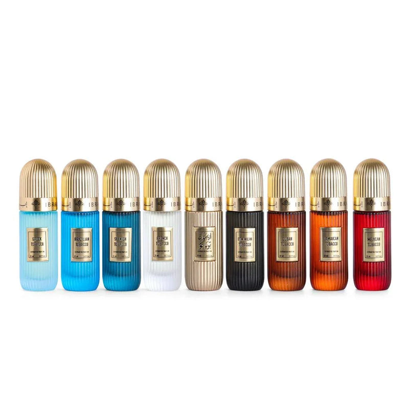 IBRAQ Tobacco Collection – Mixed EDP Set 9×20ml – Ibrahim Al Qurashi