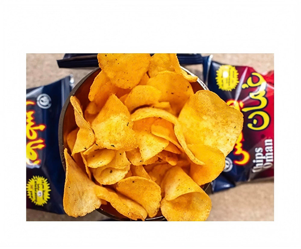 Chips Oman Chilli Flavour Potato Chips 15g – Spicy Crunchy Snack