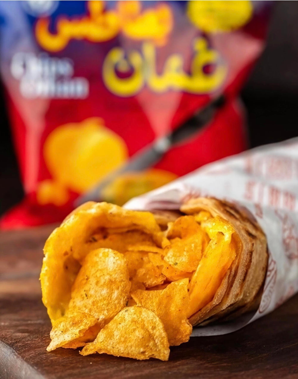 Chips Oman Chilli Flavour Potato Chips 15g – Spicy Crunchy Snack