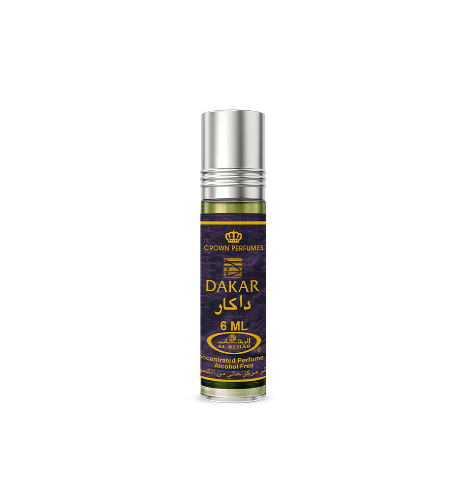 عطر زيتي رول أون شوكو مسك ٦ مل من الرحاب - خالي من الكحول، شحن مجاني