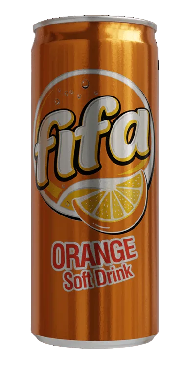 FIFA Orange Soft Drink 250ml – Fizzy Orange Flavour