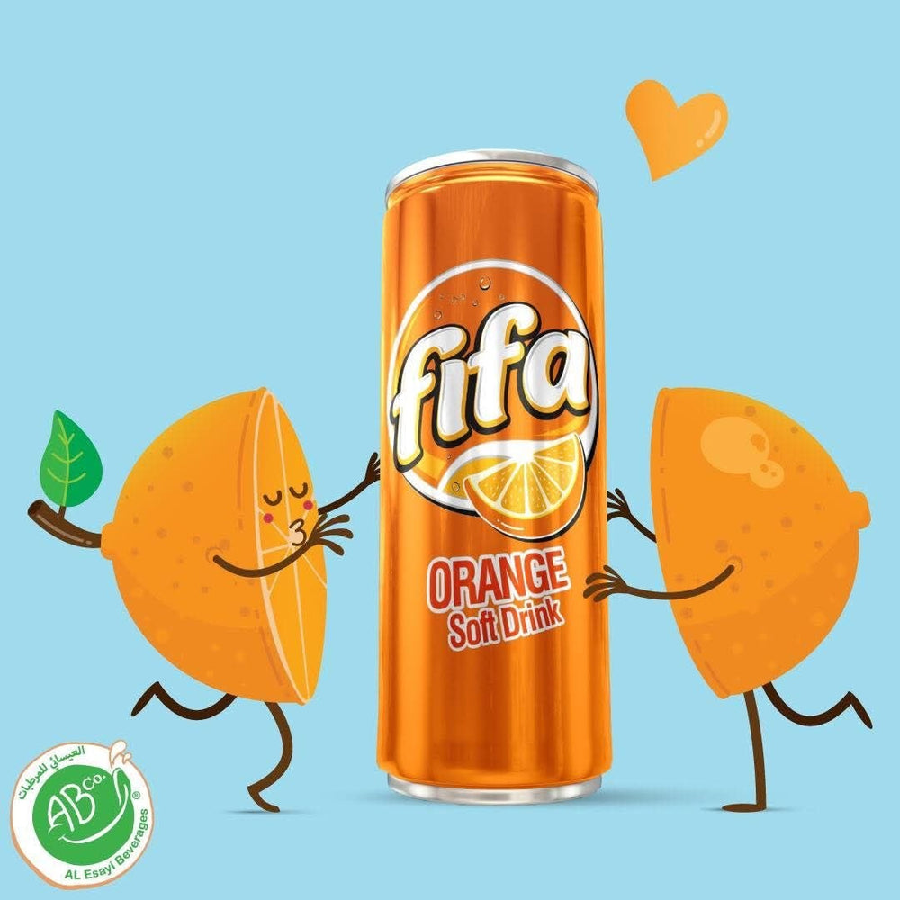 FIFA Orange Soft Drink 250ml – Fizzy Orange Flavour