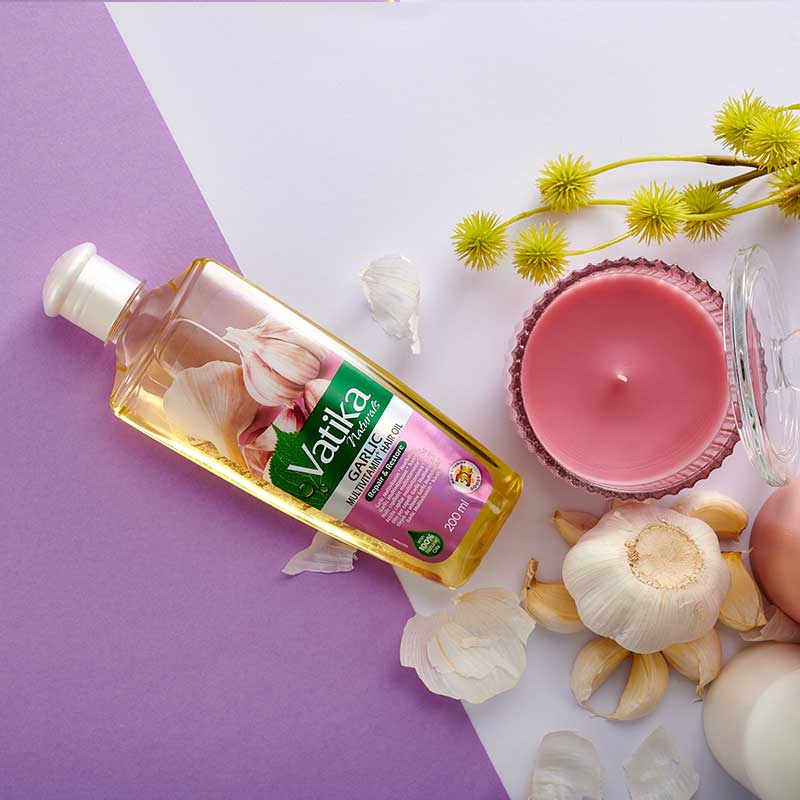 Vatika Naturals Multivitamin Garlic Hair Oil 200ml – Dabur