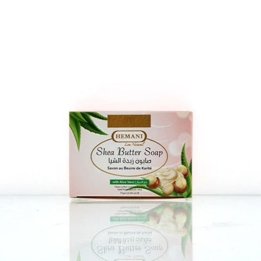 Hemani Shea Butter with Aloe Vera Soap – 75g