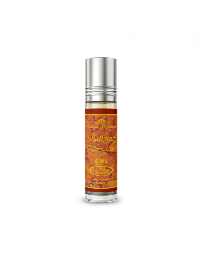 Small bottle with a silver cap on a white background