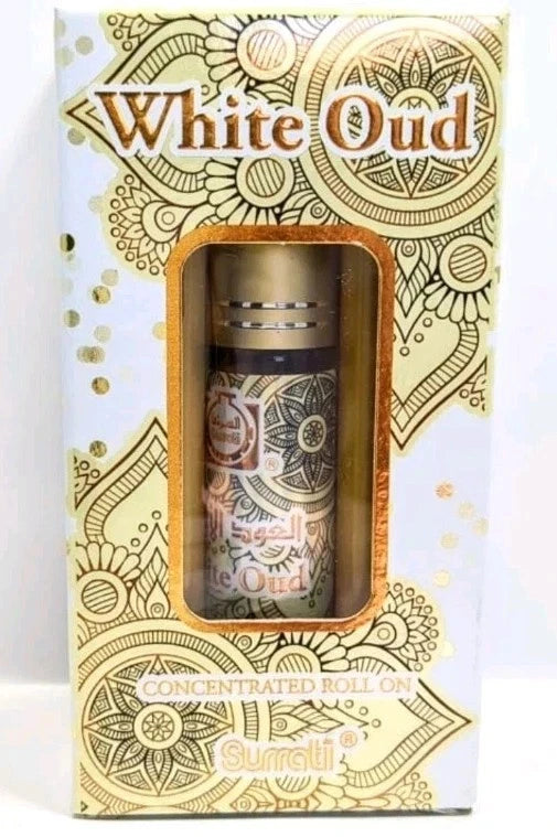 White Oud Roll-On Oil Perfume – Surrati