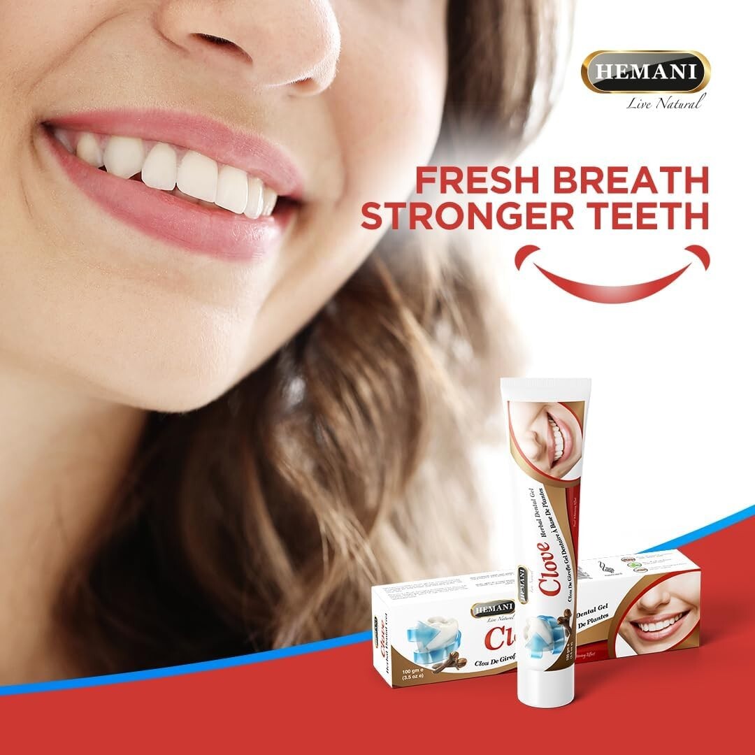 Clove Toothpaste Gel β Natural Herbal Formula for Gum Health & Fresh Breath - Health & Beauty:Oral Care:Toothpaste