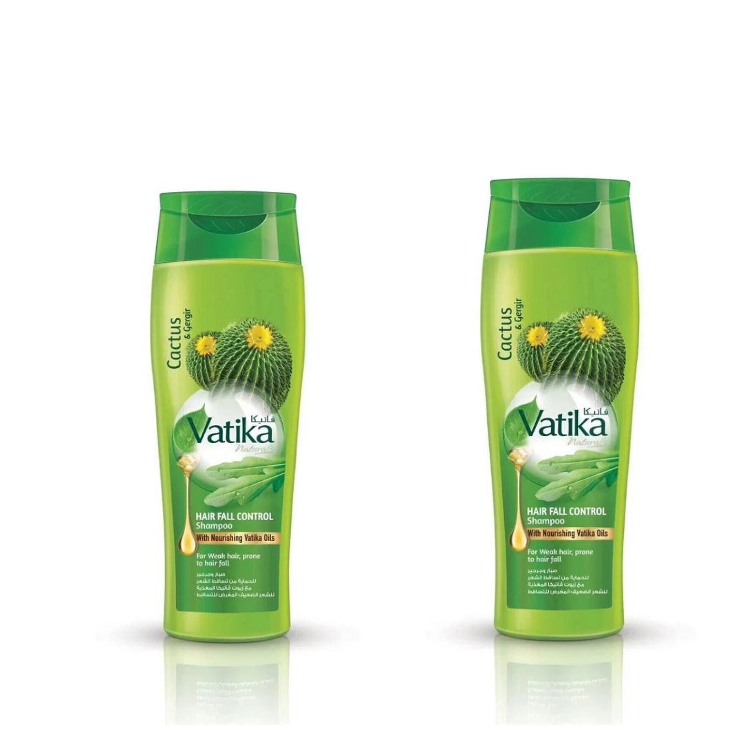 Dabur Vatika Naturals Hair Growth Shampoo 400ml - Vatika Cactus & Gergir Shampoo - Health & Beauty:Hair Care &