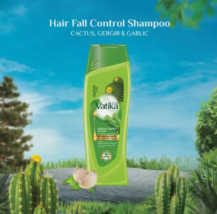 Dabur Vatika Naturals Hair Growth Shampoo 400ml - Health & Beauty:Hair Care & Styling:Shampoos & Conditioners