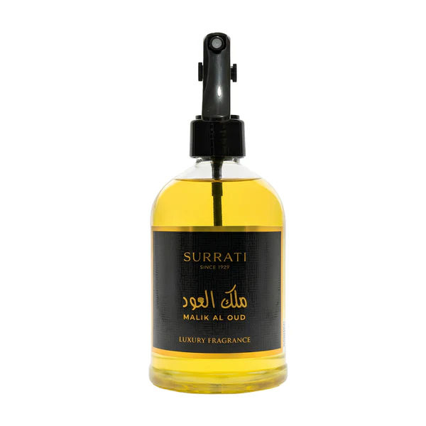 Surrati Malik Al Oud Luxury Fabric Freshener 500ml - side view