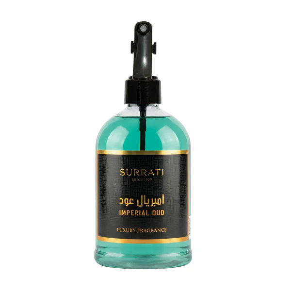 Surrati Imperial Oud Luxury Fabric Freshener 500ml - side view
