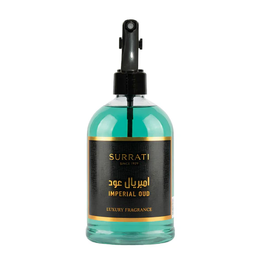 Surrati Imperial Oud Luxury Fabric Freshener 500ml - side view