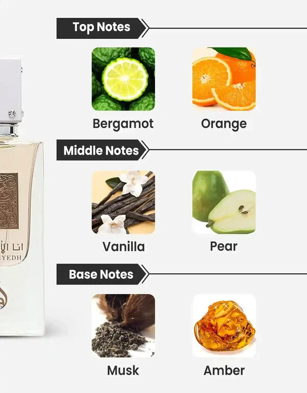 Ana Abiyedh Rouge EDP 60ml by Lattafa | Unisex Perfume Spray | Collection - Health & Beauty:Fragrances:Unisex Fragrances
