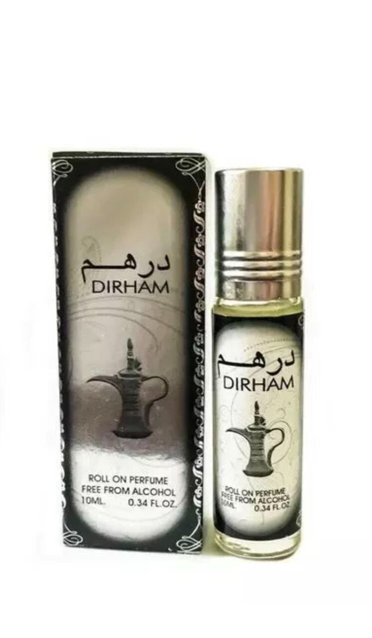 Luxury LongLasting Perfume Oil Collection – Ard Al Zaafaran 10ml AlcoholFree - Dirham Silver - Health &