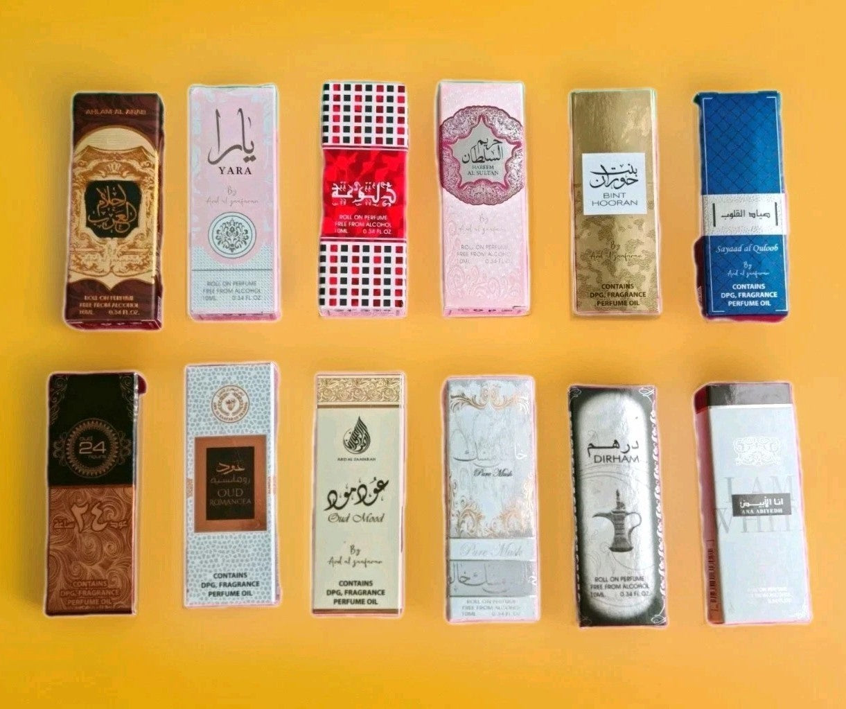 Luxury LongLasting Perfume Oil Collection – Ard Al Zaafaran 10ml AlcoholFree - Health & Beauty:Fragrances:Unisex