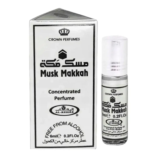 عطر زيتي رول أون شوكو مسك ٦ مل من الرحاب - خالي من الكحول، شحن مجاني
