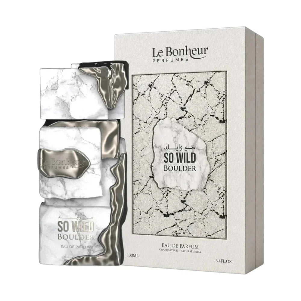 So Wild Boulder – Spicy Woody EDP 100ml – Le Bonheur Perfumes