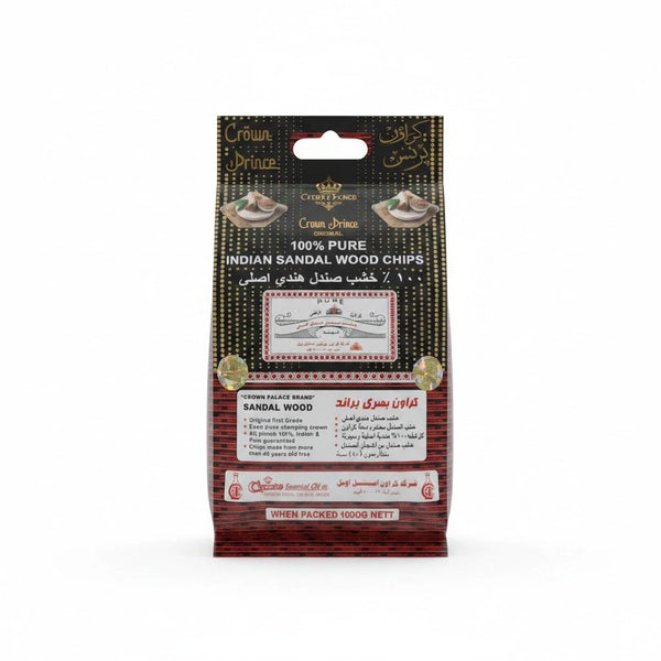 Crown Prince Indian Sandalwood Chips – 100% Pure | 1kg