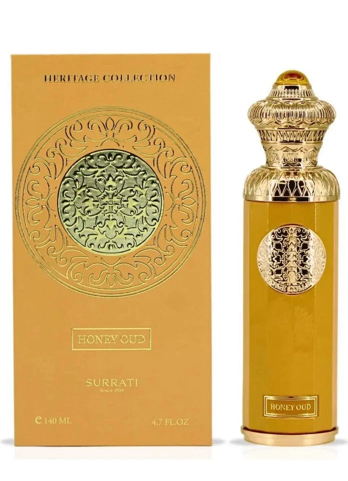 Surrati Heritage EDP 140ml Unisex Perfume | Honey Oud Jewel Dream,Pink - HONEY OUD - Health & Beauty:Fragrances:Unisex