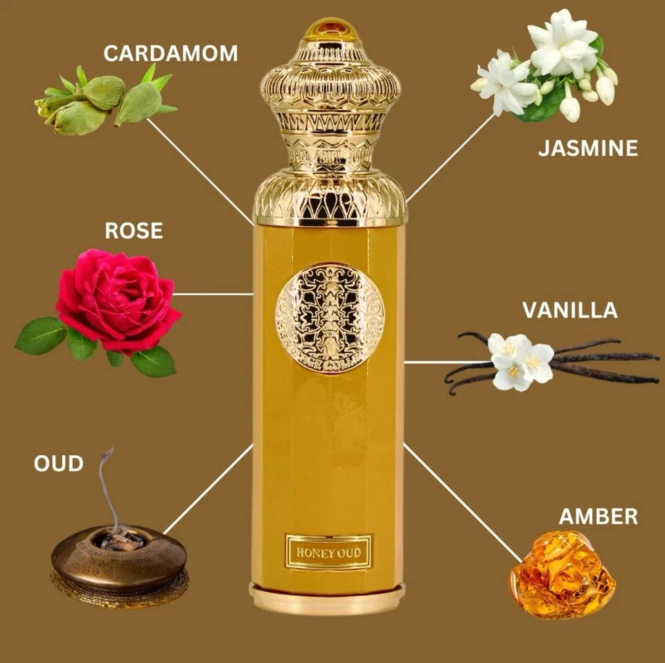 Surrati Heritage EDP 140ml Unisex Perfume | Honey Oud Jewel Dream,Pink - Health & Beauty:Fragrances:Unisex Fragrances