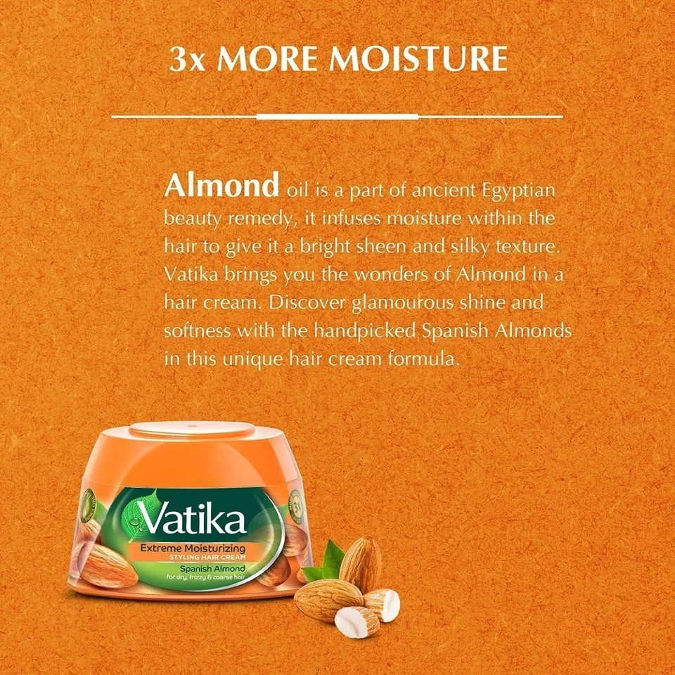 Vatika Hair Cream by Dabur β Natural Care for Every Hair Type (140ml) Vatika - Health & Beauty:Hair Care & Styling:Hair