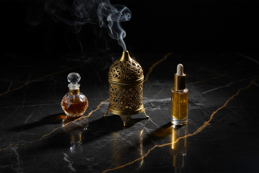 How to Layer Arabic Fragrances: Bakhoor, Attar, and Perfume Oil
