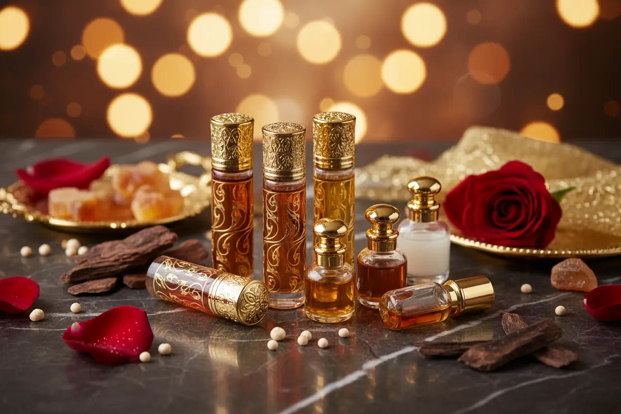 Attar Oils Attar & Concentrated Perfume Oils - Alcohol Free | Noor East United Kingdom