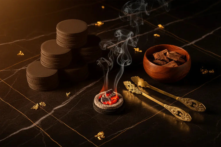 Charcoal & Tools Incense Charcoal & Bukhoor Tools - Quick Light | Noor East United Kingdom