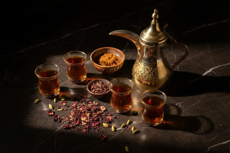 Tea & Coffee Middle Eastern Tea & Coffee - Herbal & Arabic Blends | Noor East United Kingdom