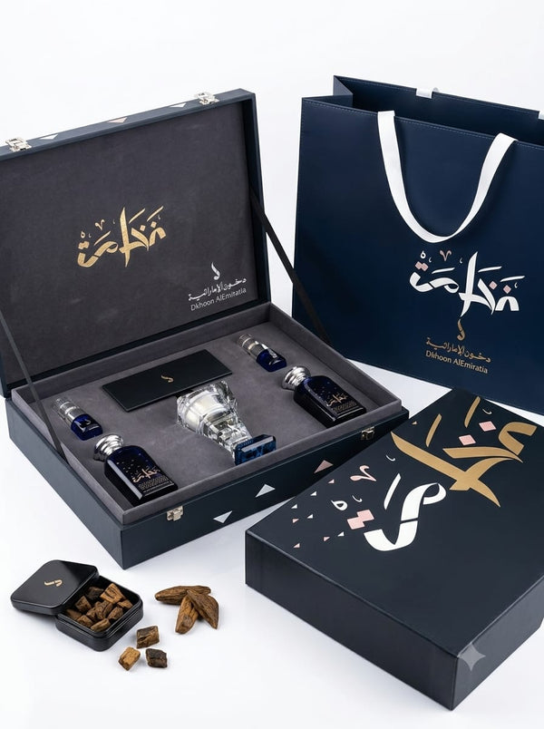 Al Fakhama Luxury Fragrance Gift Set 6 Pieces – Dkhoon AlEmiratia