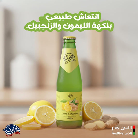 Annada Lemon & Ginger Drink 250ml – Natural Soft Drink