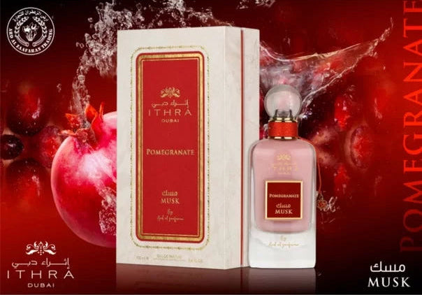 Ard Al Zaafaran Perfume Pomegranate -Ithra Dubai Musk Eau de Parfum 100 ml
