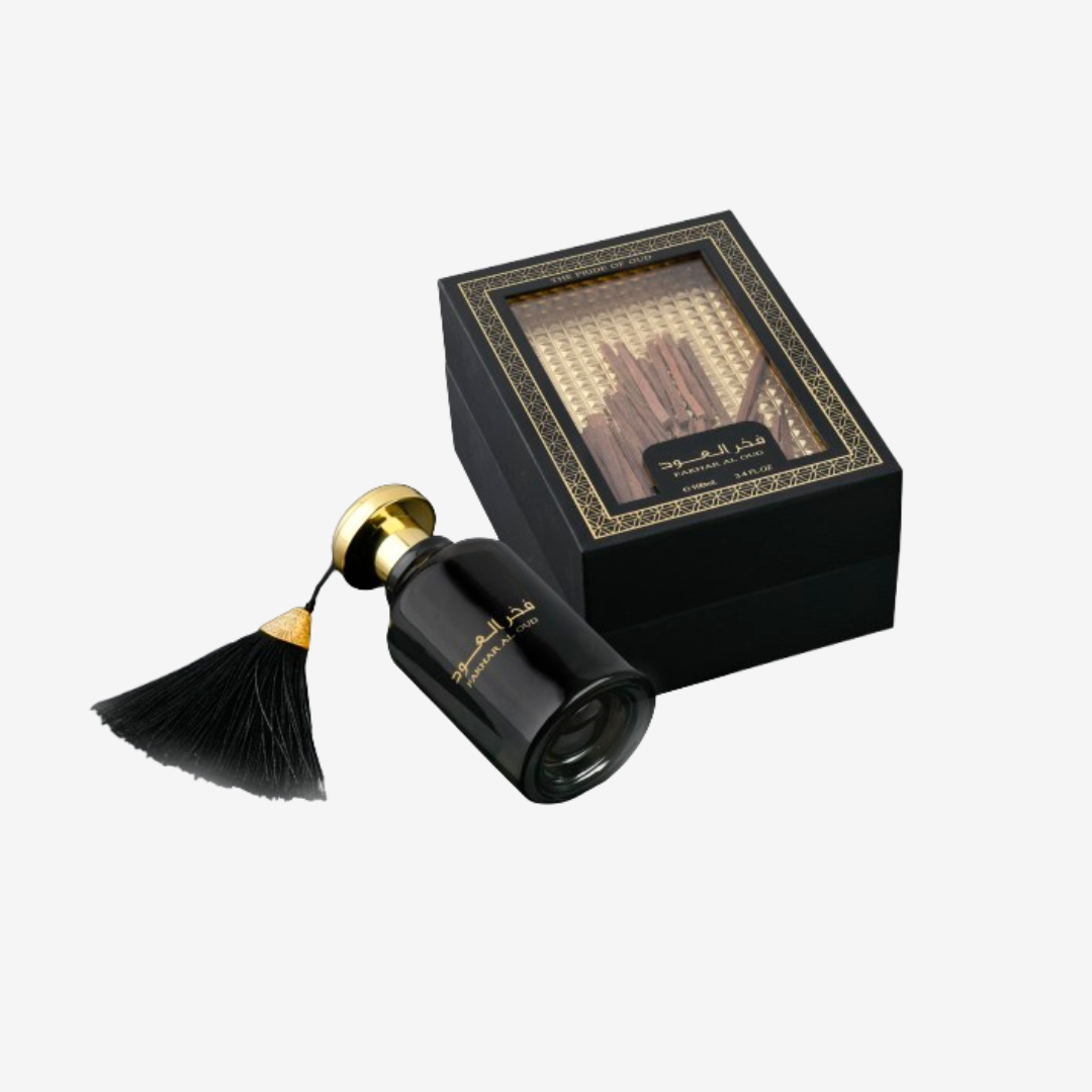 فخر العود ماء عطر 100 مل – أرض الزعفران