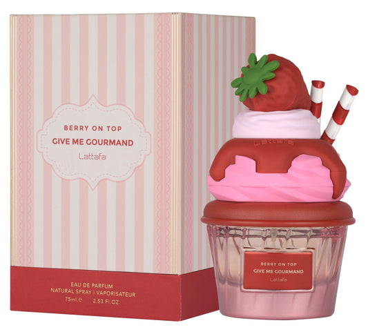 Berry On Top – Floral Fruity Gourmand EDP 75ml – Lattafa