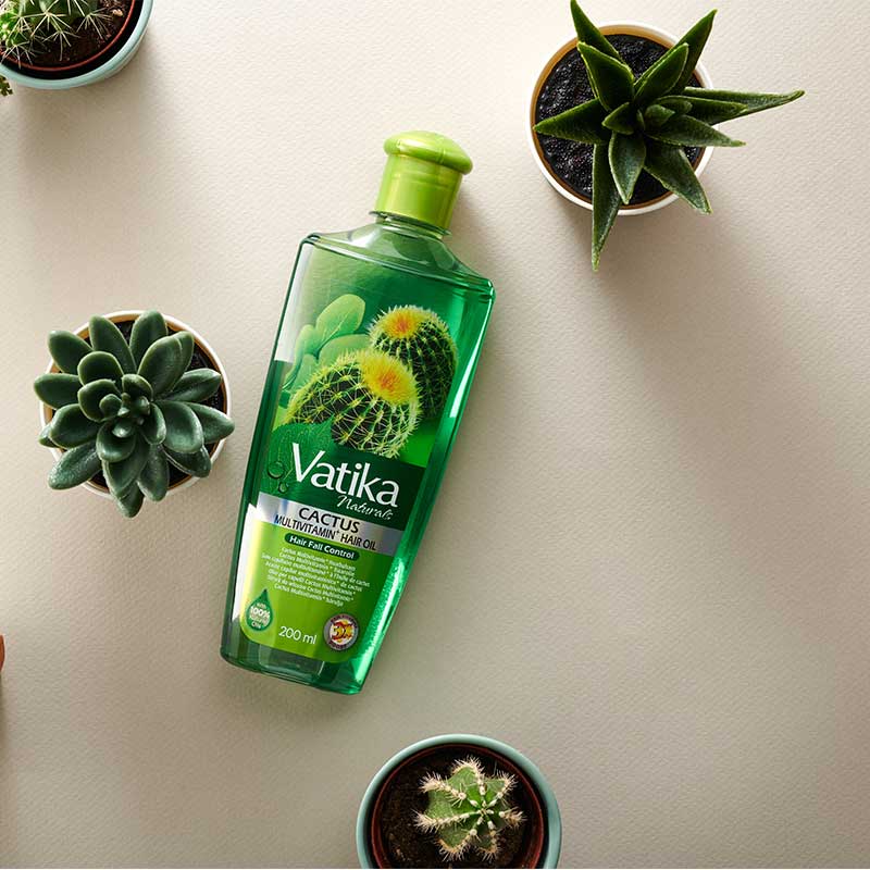 Vatika Naturals Multivitamin Cactus Hair Oil 200ml – Dabur