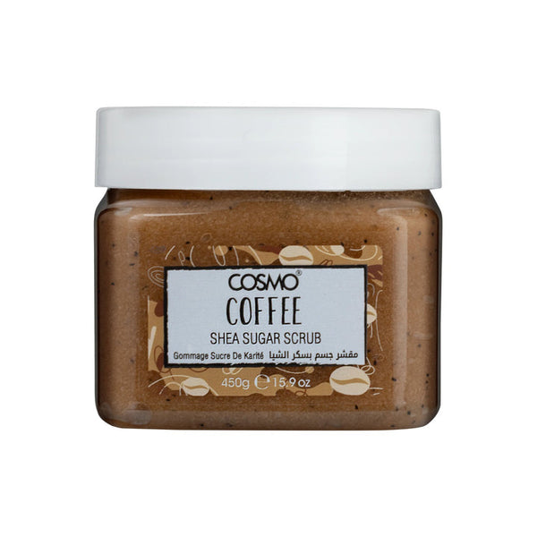Shea Sugar Coffee Body Scrub 450g – Exfoliating & Nourishing