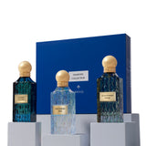 IBRAQ Diamond Grey Box 2 – Luxury EDP Set 3×75ml – Ibrahim Al Qurashi