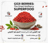 Dried Goji Berries – Wolfberry Antioxidant Natural SuperfoodDried Goji Berries – Wolfberry Antioxidant Natural Superfood
