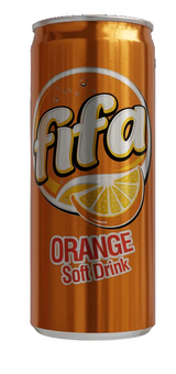 FIFA Orange Soft Drink 250ml – Fizzy Orange Flavour