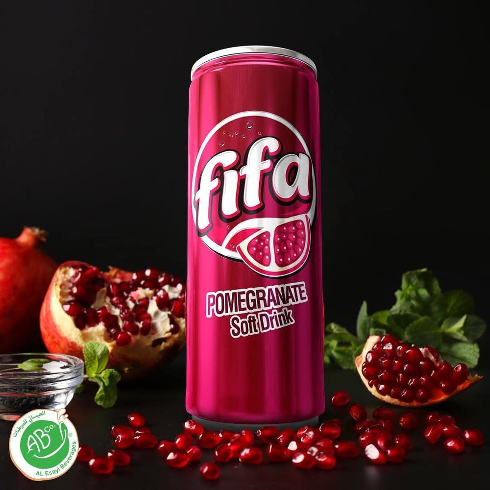 
FIFA Pomegranate Soft Drink 250ml – Fizzy Pomegranate Flavour
