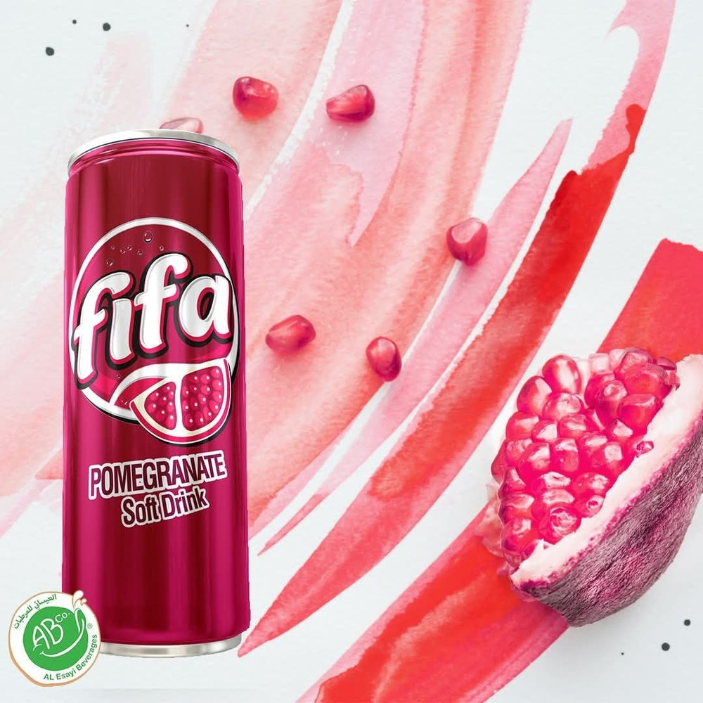 
FIFA Pomegranate Soft Drink 250ml – Fizzy Pomegranate Flavour
