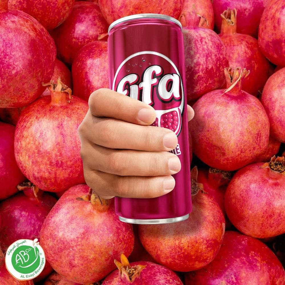 
FIFA Pomegranate Soft Drink 250ml – Fizzy Pomegranate Flavour
