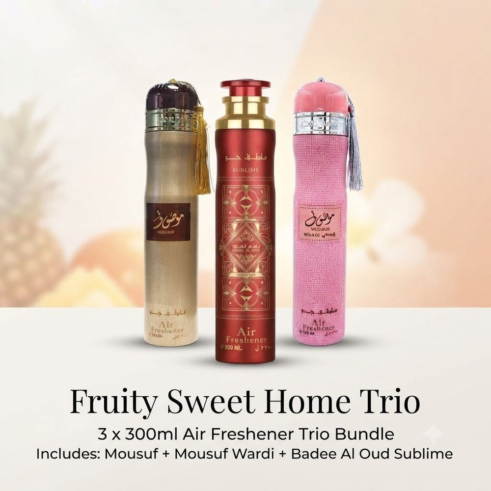 Fruity Sweet Home Trio – 3 x 300ml Air Freshener Bundle
