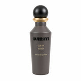 Surrati Gray Oud perfume bottle on a white background