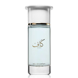 Perfume bottle with 'KAAP' branding on a white background
