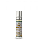Perfume bottle labeled 'Lord' on a white background