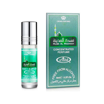 عطر زيتي رول أون شوكو مسك ٦ مل من الرحاب - خالي من الكحول، شحن مجاني