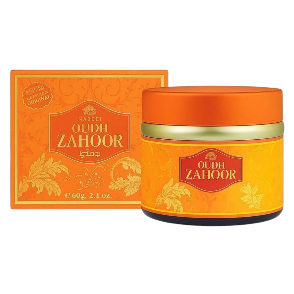 Nabeel Oudh Zahoor Bakhoor 60g – Premium Arabian Incense