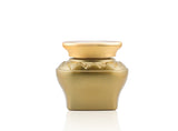 Gold decorative container on a white background Maamul Dahabi Oud Muattar Bakhoor – Khadlaj