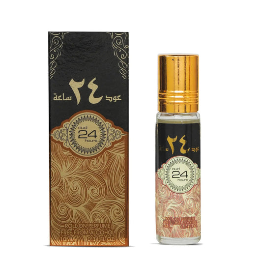 Oud 24 Hours Perfume Oil 10ml Ard Al Zaafaran
